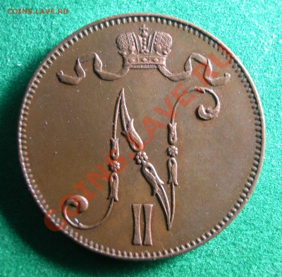 5  пенни Рус. Фин.  1916 г.   до  04.04.2012  в  22-00 МСК - 5 пенни 1916г аверс