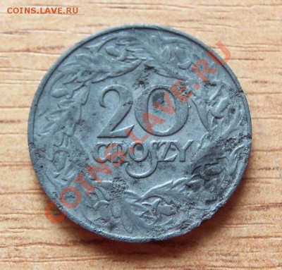 Польша 20 злотых 1923г ( цинк ) до 04.04.12 в 22.00 - 101_1449