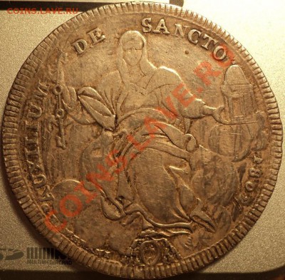 Ватикан.Скудо 1802 год.Серебро!Оценка!!! - DSC07442.JPG