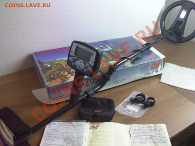 X-terra 705., с катушками 10 дд., 7.5 кгц и 18кгц - PIC139