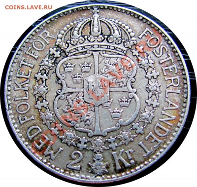 I28 AG Швеция 2 кроны 1931 до 05.04 в 22°° - I28 Sweden 2 kr 1931_2