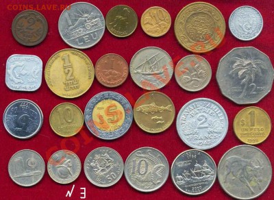 иностранные монеты наборами - н3