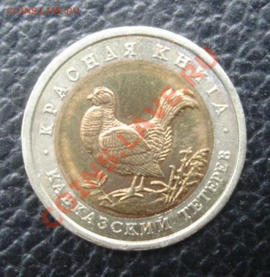 50 РУБ. 1993 Кавказский тетерев до 1.04. 22-00 - Реверс2.JPG