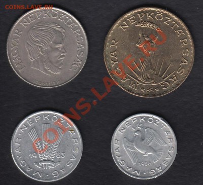 Венгрия 4 монеты до 02.04.2012 22-00 - 222