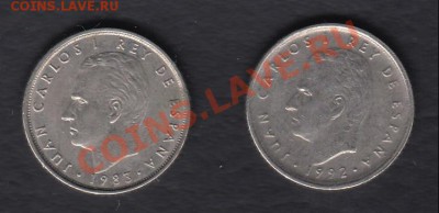 Испания 10 песет 2 шт. до 02.04.2012 22-00 - 222