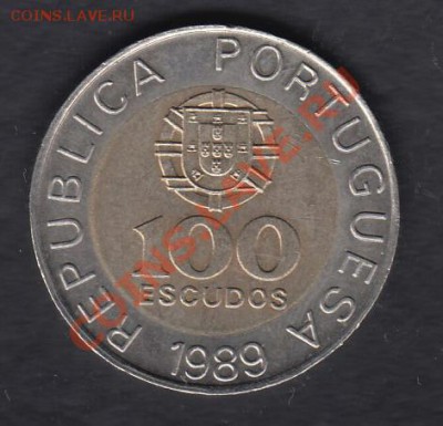 Португалия 100 эскудо 1989 до 02.04.2012 22-00 - 111