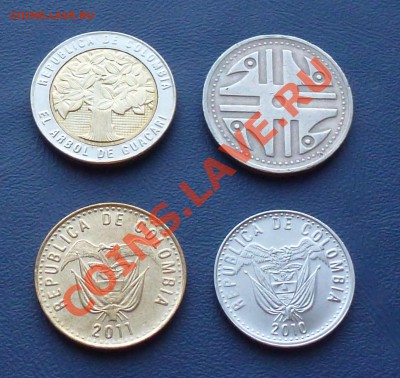 Колумбия. Комплект монет до 06.04.12 в 22-00 - Колумбия нов 2.JPG