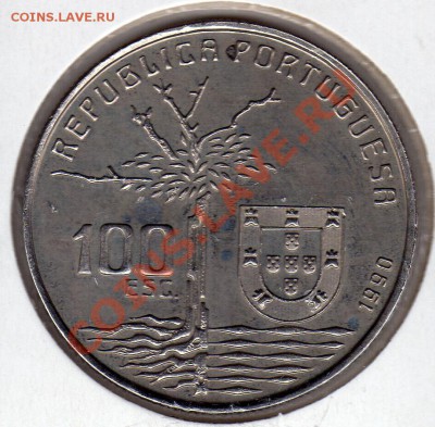 ПОРТУГАЛИЯ 100 ЭСКУДО 1990 КАШТЕЛУ БРАНКУ 05.04-22Ч (1901) - img729