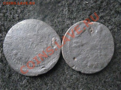 Копейки Петра. Года 1714 и 1715. До 4.04.2012г. - 4 апр. 003