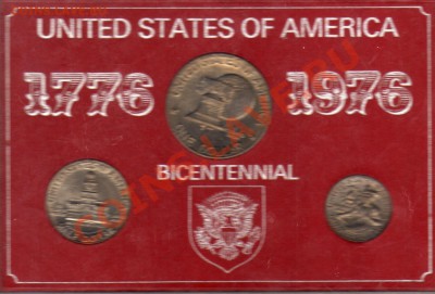 США НАБОР 1976 НЕЗАВИСИМОСТЬ (3ШТ.) ДО 05.04.12-22Ч (1976) - img827