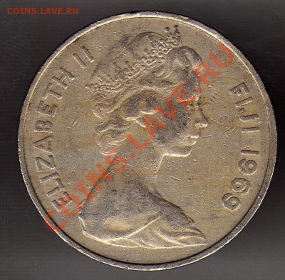 ФИДЖИ 20 ЦЕНТОВ 1969 ДО 05.04.12-22Ч (1552) - img816
