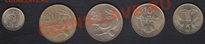 Кипр 5 монет без повторов до 03.04.2012 22-00 - 019