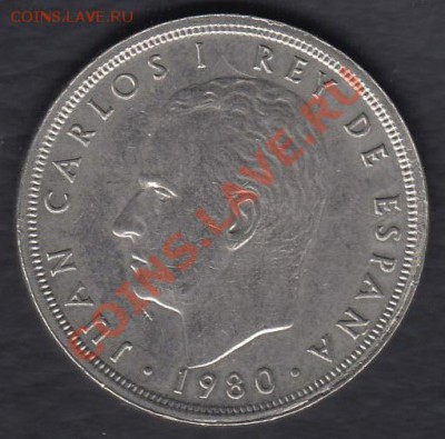 Испания 50 песет 1980 до 03.04.2012 22-00 - 222