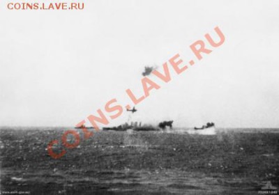 Монеты с Корабликами - TG17.3 и HMAS Австралия Коралловое море