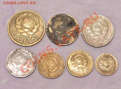 Редкий 1935 г - 5к, 3к, 20к, 15к, 2к(с,Н),1к 34г!! - 35-й 4