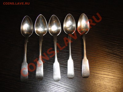 Серебряные ложечки ,серебро 84  1849 года - DSC08340.JPG