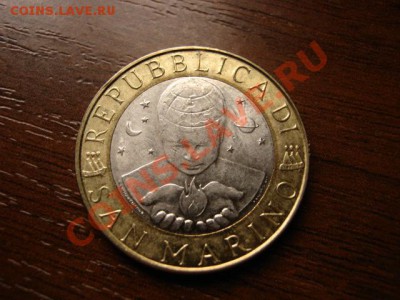 Сан Марино 1000 лир 1998 биметал Гео до 05.04.12 в 17.30 М - IMG_7051
