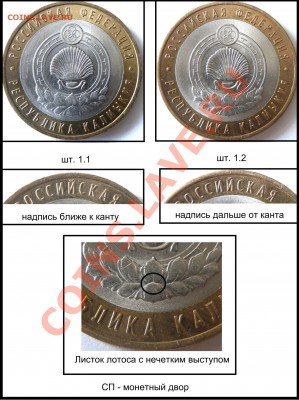 10 рублей Калмыкия - учимся определять шт. (УП). - P4030818.JPG