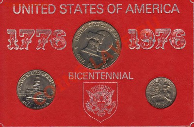 США НАБОР 1976 НЕЗАВИСИМОСТЬ (3ШТ.) ДО 05.04.12-22Ч (1976) - img964
