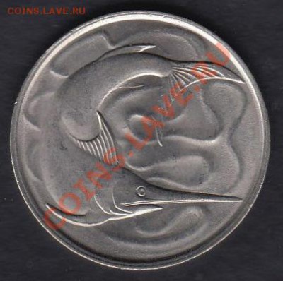 Сингапур 20 центов 1980 до 05.04.2012 22-00 - 222