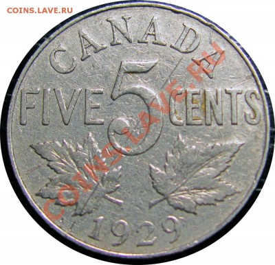 H88 Канада 5¢ 1929 до 09.04 в 22°° - H88 5c Canada 1929_1