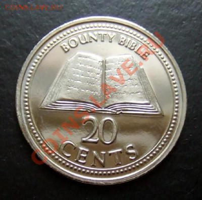 О-ВА ПИТКЕРН 20 центов (2009) до 06.04. (21.30) - Питкерн 20 ц. (2009) Р