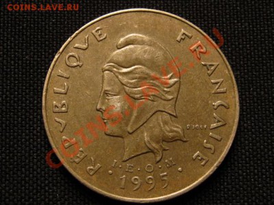 Полинезия Франц. 100 франков 1995 до 07.04.12 в 15.00 М - IMG_7207