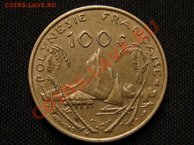Полинезия Франц. 100 франков 1995 до 07.04.12 в 15.00 М - IMG_7206