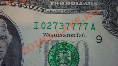 1 и 2 долларовые купюры США в прессе не дорого! - P1070109.JPG