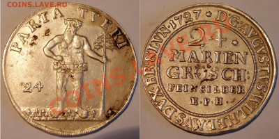 24 мариенгроша, 1724, Брауншвейг-Люнебург, приличная. - БВ