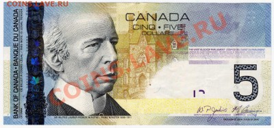 I42 Канада банкнота 5$ 2006 Хоккей до 11.04 в 22°° - I42 Canada 5$_1