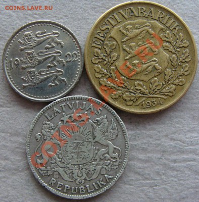 - Эстония,  Латвия -1 м 1922, 1 к 1934; 1 лат 1924- до 13.04 - 3 штА