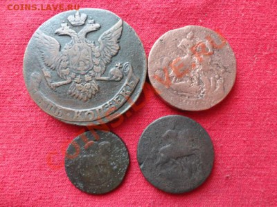 Монеты Елизаветы Петровны - DSC01246.JPG