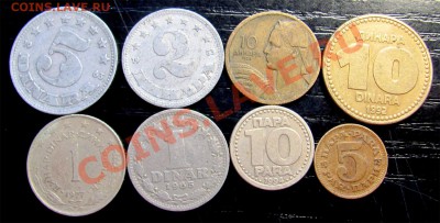 I47 Подборка Югославии 8 шт. до 12.04 в 22°° - I47 Yugoslavia 8 pcs_1