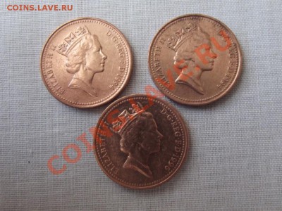 Англия 1 пенс 3 шт. до 13.04.12г. до 22-00мск - DSCF0149