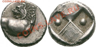 Гемидрахма Херсонеса Фракийского - гемидрахма Херсонеса Фракийского 131,00е