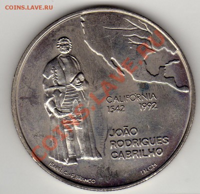 ПОРТУГАЛИЯ 200 ЭСКУДО 1992 КАЛИФОРНИЯ ДО 12.04.12 22Ч (1859) - img987