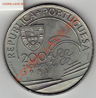 ПОРТУГАЛИЯ 200 ЭСКУДО 1991 КОЛУМБ ДО 12.04.12-22Ч (ЧП) - img031