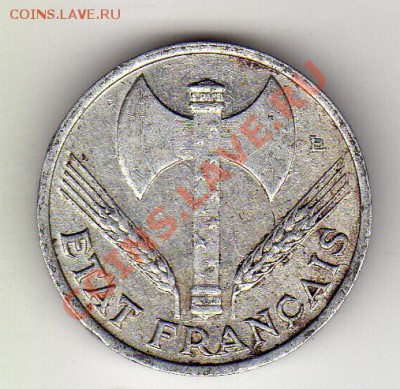 ФРАНЦИЯ 50 САНТИМОВ 1943 ДО 12.04.12-22Ч (1552) - img045
