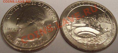 НОВИНКА! 25центов из серии"Нац. Парки США" "NEW MEXICO". - 12 парк.JPG