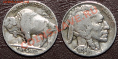 монеты США (вроде как небольшой каталог всех монет США) - 5cents1935