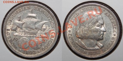 монеты США (вроде как небольшой каталог всех монет США) - half1893