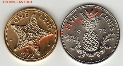 Багамы 1 и 5 центов 1972 (2шт.) до 16.04.12-22ч (2003) - img183