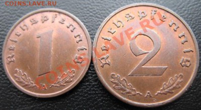 Третий рейх, 1940 г, 1+2 пф, до 17.04 в 21-00 мск - 40 1+2