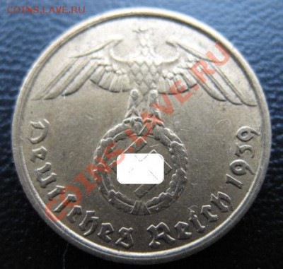 Третий рейх, 1939 г, 5 пф, до 17.04 в 21-00 мск - 39 5аа