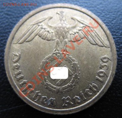 Третий рейх, 1939 г, 10 пф, до 17.04 в 21-00 мск - 39 10е а