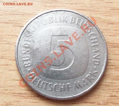 Германия 5 марок 1982г ( J ) до 20.04.12 в 22.00 - 101_1652