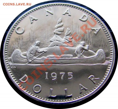 I62 Канада 1$ 1975 Вояджер PL UNC до 20.04 в 22°° - I62 Canada 1$ 1975_2