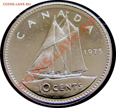 I64 Канада 10¢ 1975 PL UNC до 20.04 в 22°° - I64 Canada 10c 1975_2