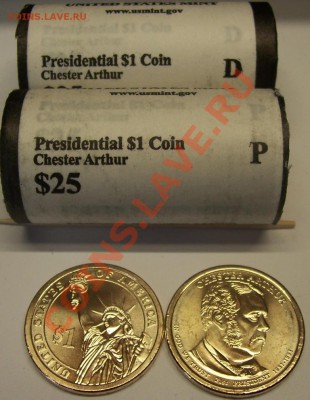 НОВИНКА! 1$  21 Президент Chester A.Arthur - 21.JPG